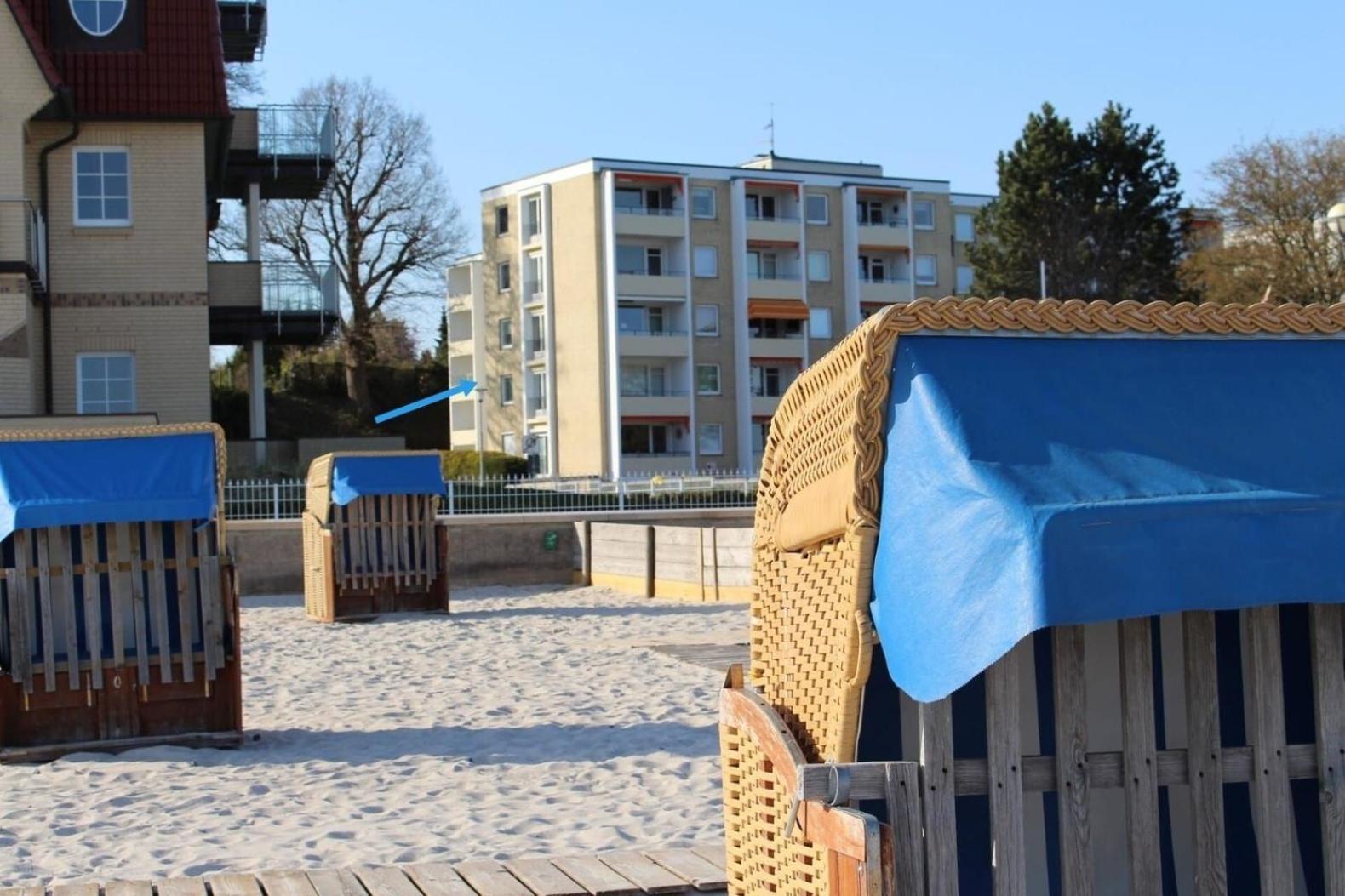 Strandschloss Strandkoje-Ostseeblick Grömitz Exteriér fotografie